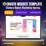 Clickora Digital Marketing Agency Website Template