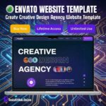 Creatv Creative Design Agency Website Template