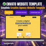 Creativic Creative Agency Website Template