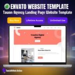 Tawon Agency Landing Page Website Template