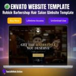 Rubick Barbershop Hair Salon Website Template